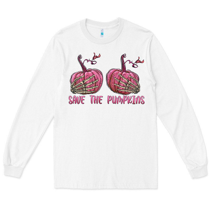 Save The Pumpkins Long Sleeve Tee by texasbilliewilder | Teevron
