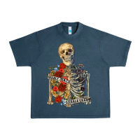 Midnight Navy inhale peace exhale chaos Urban Heavy Tee - RanaPortraitStore