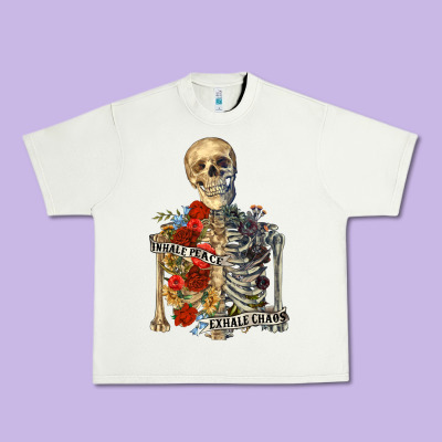 Urban Heavy Tee inhale peace exhale chaos