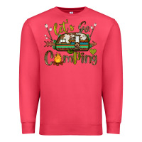 Cardinal let's go camping Premium Sweatshirt - BarkalooDesign