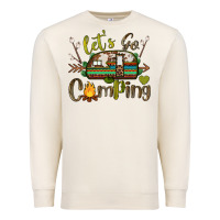 Sandshell let's go camping Premium Sweatshirt - BarkalooDesign
