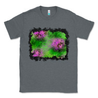 Charcoal Heather halloween spooky stars background Classic Tee - BundleAndBundleShop