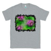 Heather Grey halloween spooky stars background Classic Tee - BundleAndBundleShop