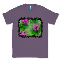 Lavender halloween spooky stars background Classic Tee - BundleAndBundleShop