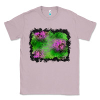 Lilac halloween spooky stars background Classic Tee - BundleAndBundleShop