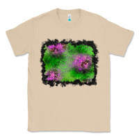 Mushroom halloween spooky stars background Classic Tee - BundleAndBundleShop