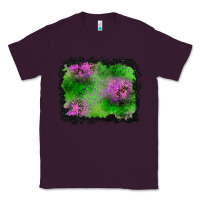 Plum halloween spooky stars background Classic Tee - BundleAndBundleShop