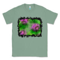 Sage halloween spooky stars background Classic Tee - BundleAndBundleShop