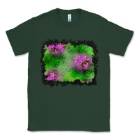 Sports Green halloween spooky stars background Classic Tee - BundleAndBundleShop