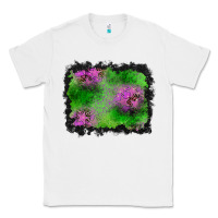 White halloween spooky stars background Classic Tee - BundleAndBundleShop