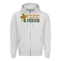 Dove Grey let me tell you about my jesus Zipper Hoodie - HRA Design Shop