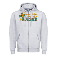 Heather Grey let me tell you about my jesus Zipper Hoodie - HRA Design Shop