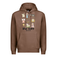 Chestnut true story Premium Hoodie - MaliasSmallBusiness
