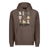 Coffee true story Premium Hoodie - MaliasSmallBusiness