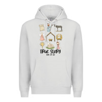 Dove Grey true story Premium Hoodie - MaliasSmallBusiness