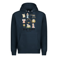 Navy true story Premium Hoodie - MaliasSmallBusiness