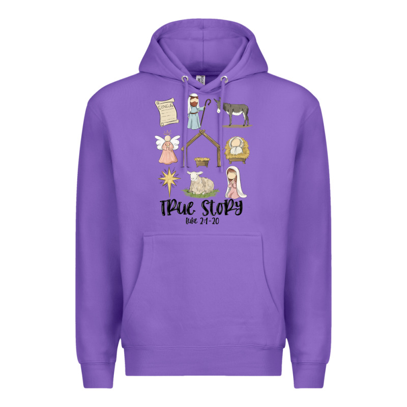 True Story Premium Hoodie by MaliasSmallBusiness | Teevron