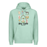 Seafoam true story Premium Hoodie - MaliasSmallBusiness