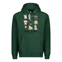 Sports Green true story Premium Hoodie - MaliasSmallBusiness