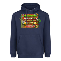 Navy national hispanic heritage month with background Heavyweight Hoodie - BundleAndBundleShop