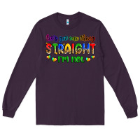 Plum let's get one thing straight i'm not Long Sleeve Tee - Zillion Design Studio