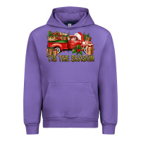 Tulip Tis' The Season Christmas Truck Urban Hoodie - BundleAndBundleShop