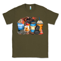 Army Green monster truck coffee cups Classic Tee - Zillion Design Studio