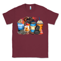 Burgundy monster truck coffee cups Classic Tee - Zillion Design Studio