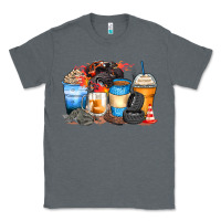 Charcoal Heather monster truck coffee cups Classic Tee - Zillion Design Studio