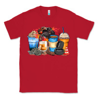 Red monster truck coffee cups Classic Tee - Zillion Design Studio