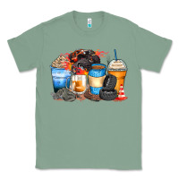 Sage monster truck coffee cups Classic Tee - Zillion Design Studio