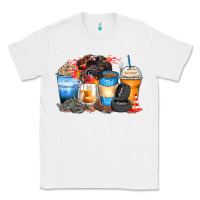 White monster truck coffee cups Classic Tee - Zillion Design Studio