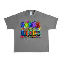 Tornado color outside the lines autism awareness Urban Heavy Tee - Zillion Design Studio