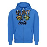 True Royal aunt of both Zipper Hoodie - CowhideDigitalArt