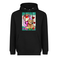 Black candy jar with bear  air Heavyweight Hoodie - AdoDesignShop