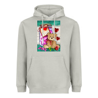 Moon Dust candy jar with bear  air Heavyweight Hoodie - AdoDesignShop