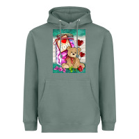 Sage candy jar with bear  air Heavyweight Hoodie - AdoDesignShop