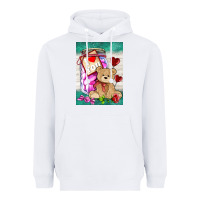 White candy jar with bear  air Heavyweight Hoodie - AdoDesignShop