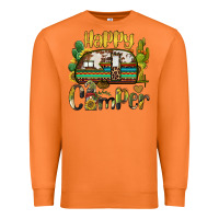 Carrot happy camper caravan and gnome Premium Sweatshirt - BarkalooDesign