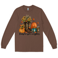 Chestnut pumpkin spice everything Long Sleeve Tee - RanaPortraitStore