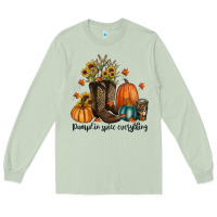 Matcha pumpkin spice everything Long Sleeve Tee - RanaPortraitStore