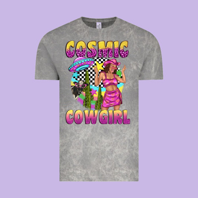 Vintage Tee cosmic cowgirl