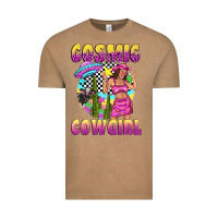 Vintage Coffee cosmic cowgirl Vintage Tee - texasbilliewilder