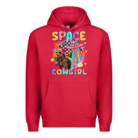 Cardinal space cowgirl Premium Hoodie - MaliasSmallBusiness