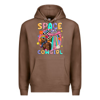 Chestnut space cowgirl Premium Hoodie - MaliasSmallBusiness