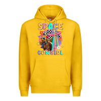 Lemon space cowgirl Premium Hoodie - MaliasSmallBusiness