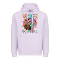 Lilac space cowgirl Premium Hoodie - MaliasSmallBusiness