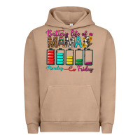 Pigment Burro Battery Life Of A Mama Urban Hoodie - BundleAndBundleShop