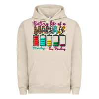 Pigment French Oak Battery Life Of A Mama Urban Hoodie - BundleAndBundleShop