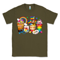 Army Green pride coffee cups Classic Tee - Zillion Design Studio